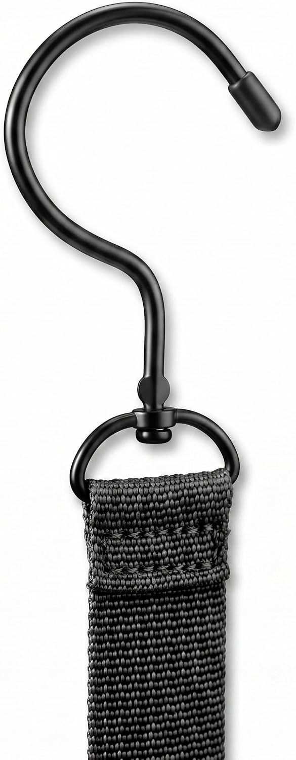 Hanging Packing Cubes for Suitcase, Travel Luggage Organizer, Easy Packing for Carry-On, Black, KOYOME