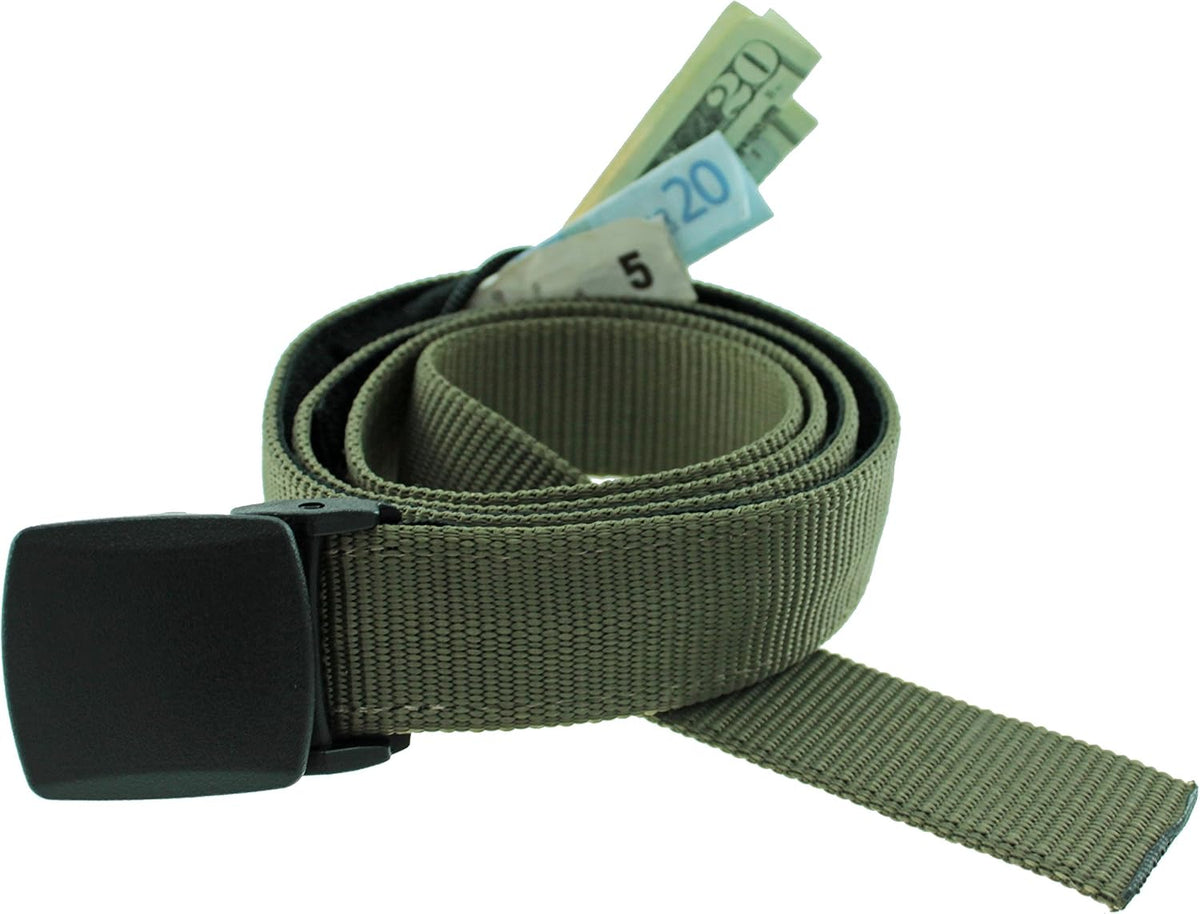 Big & Tall Trekker Money Belt … (Black)