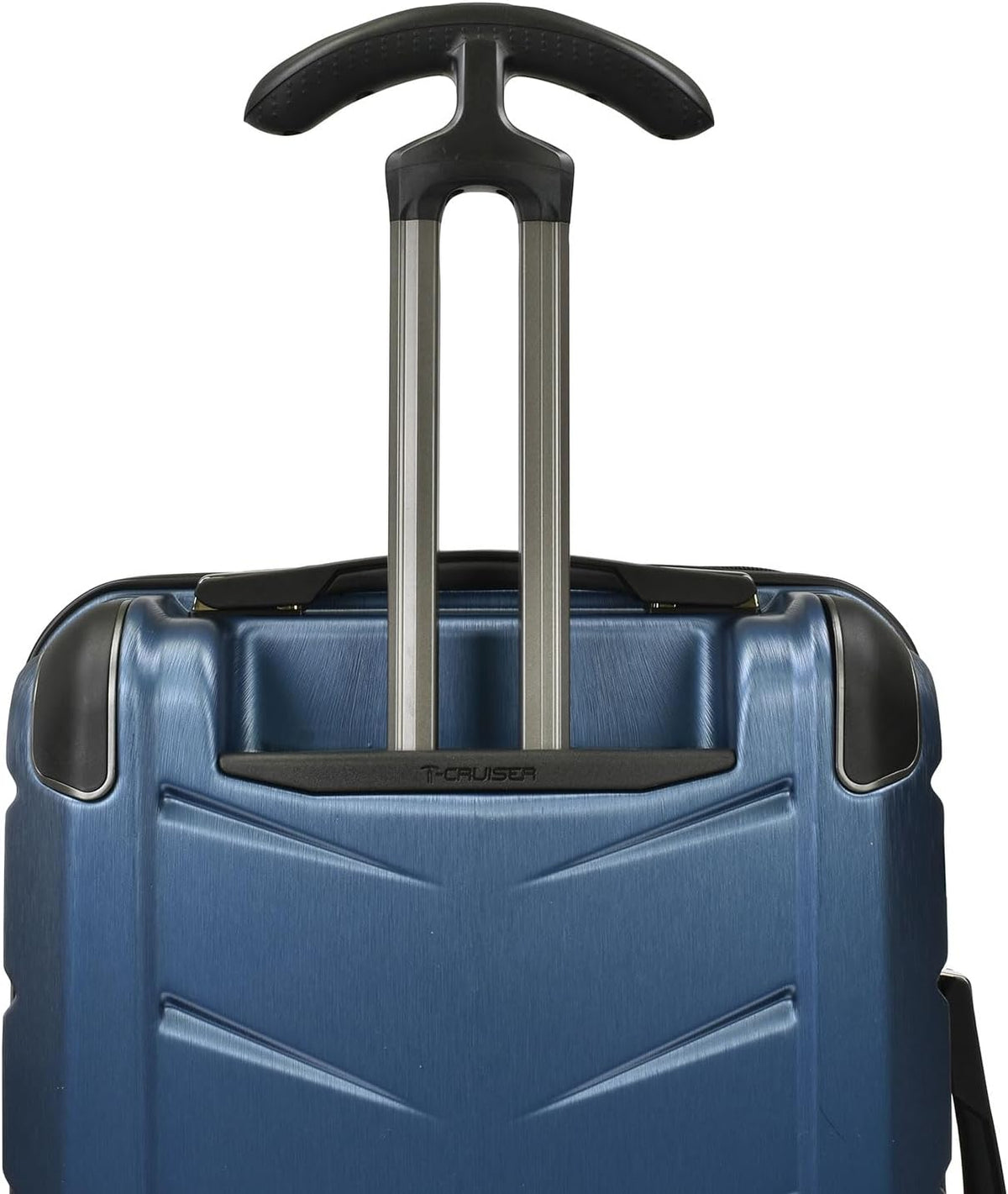 Silverwood Polycarbonate Hardside Expandable Spinner Luggage, Brushed Metal, Carry-on 21-Inch