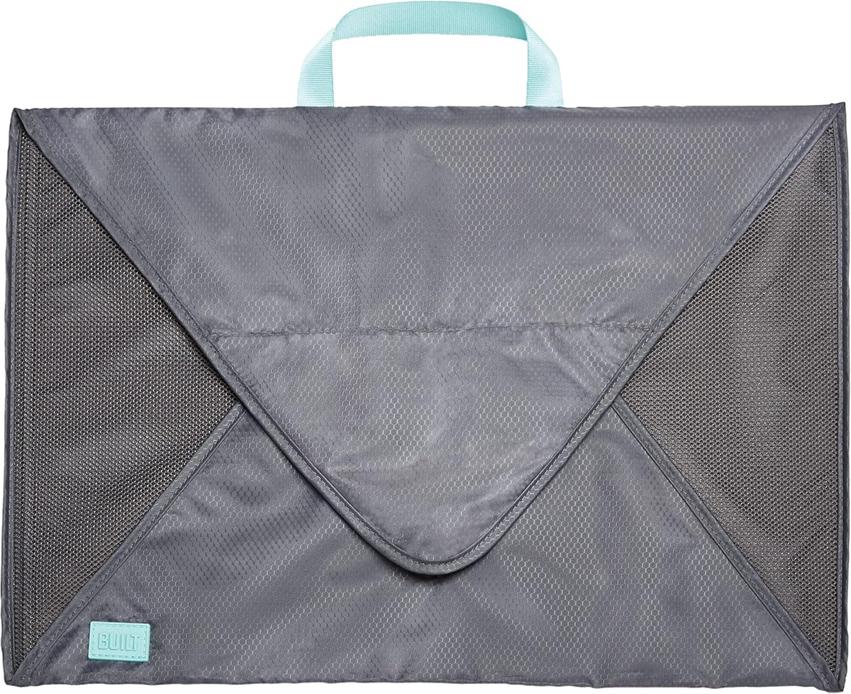 Shirt Folding Cube, Travel Shirt Folder Packing Luggage Organizer, Crease and Wrinkle Free, Gray Quiet Shade