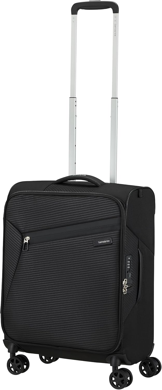 Centric Hardside Expandable Luggage with Spinner Wheels, Blue Slate, Carry-On 20-Inch