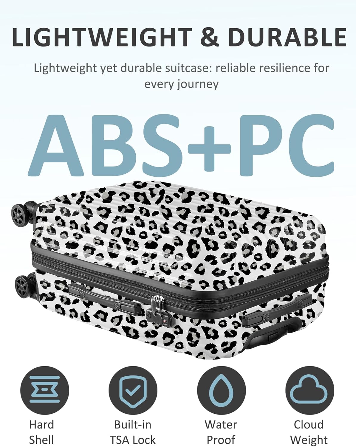Carry on Luggage - Airline Approved Suitcases with Spinner Wheels, Built-In TSA Lock,Hard Shell Expandable Suitcases