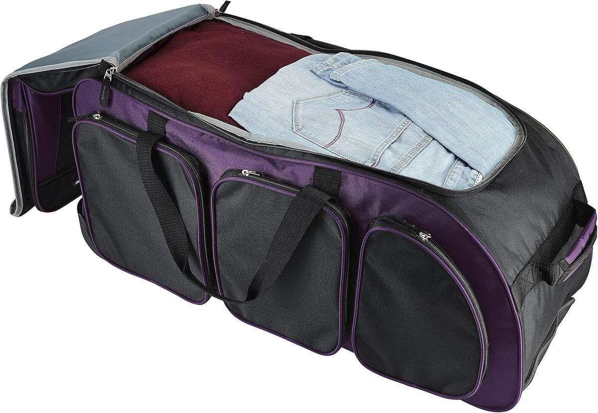 Xpedition 30 Inch Multi-Pocket Upright Rolling Duffel Bag