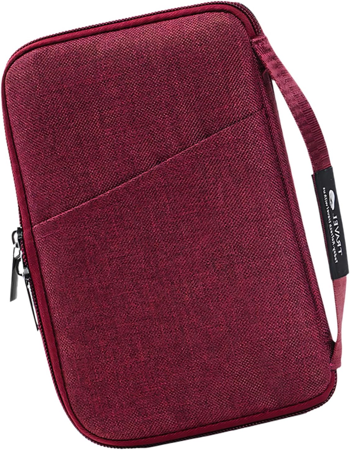 Multi-pocket Travel Passport Holder, Oxford Fabric Document Organizer Wallet with Credit Card Slots and Ticket Compartments