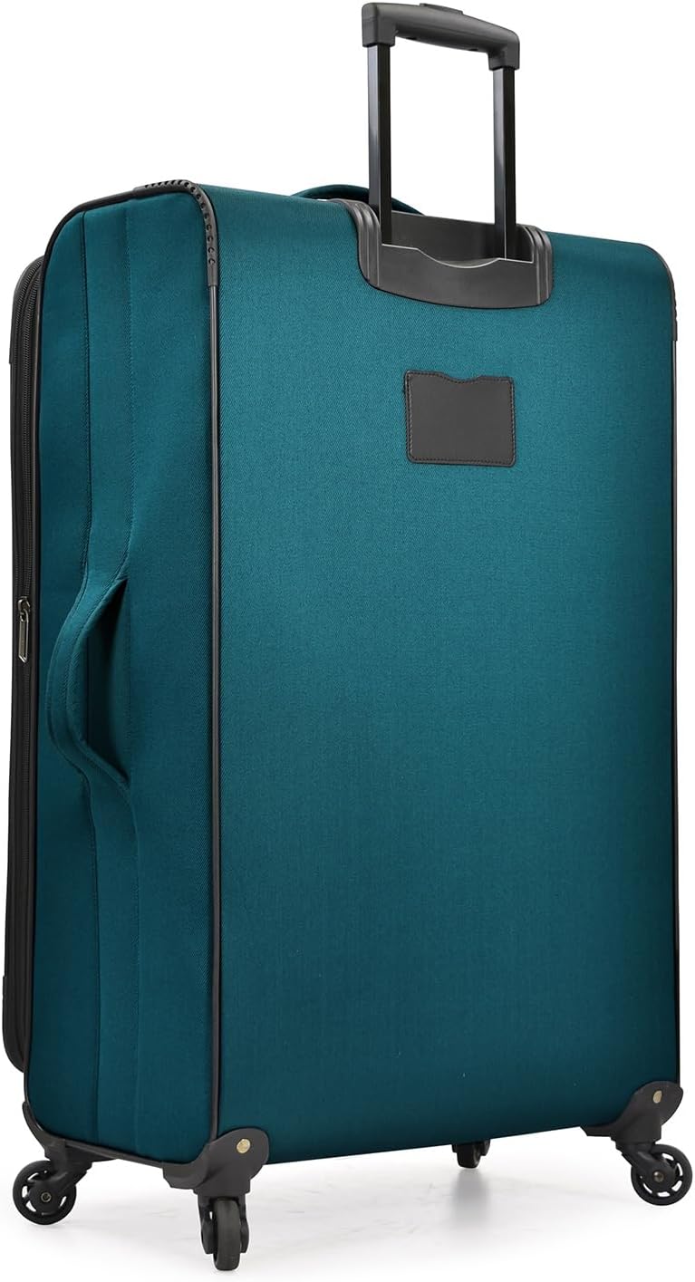Aviron Bay Expandable Softside Luggage With Spinner Wheels, Navy, Carry-on 23-Inch