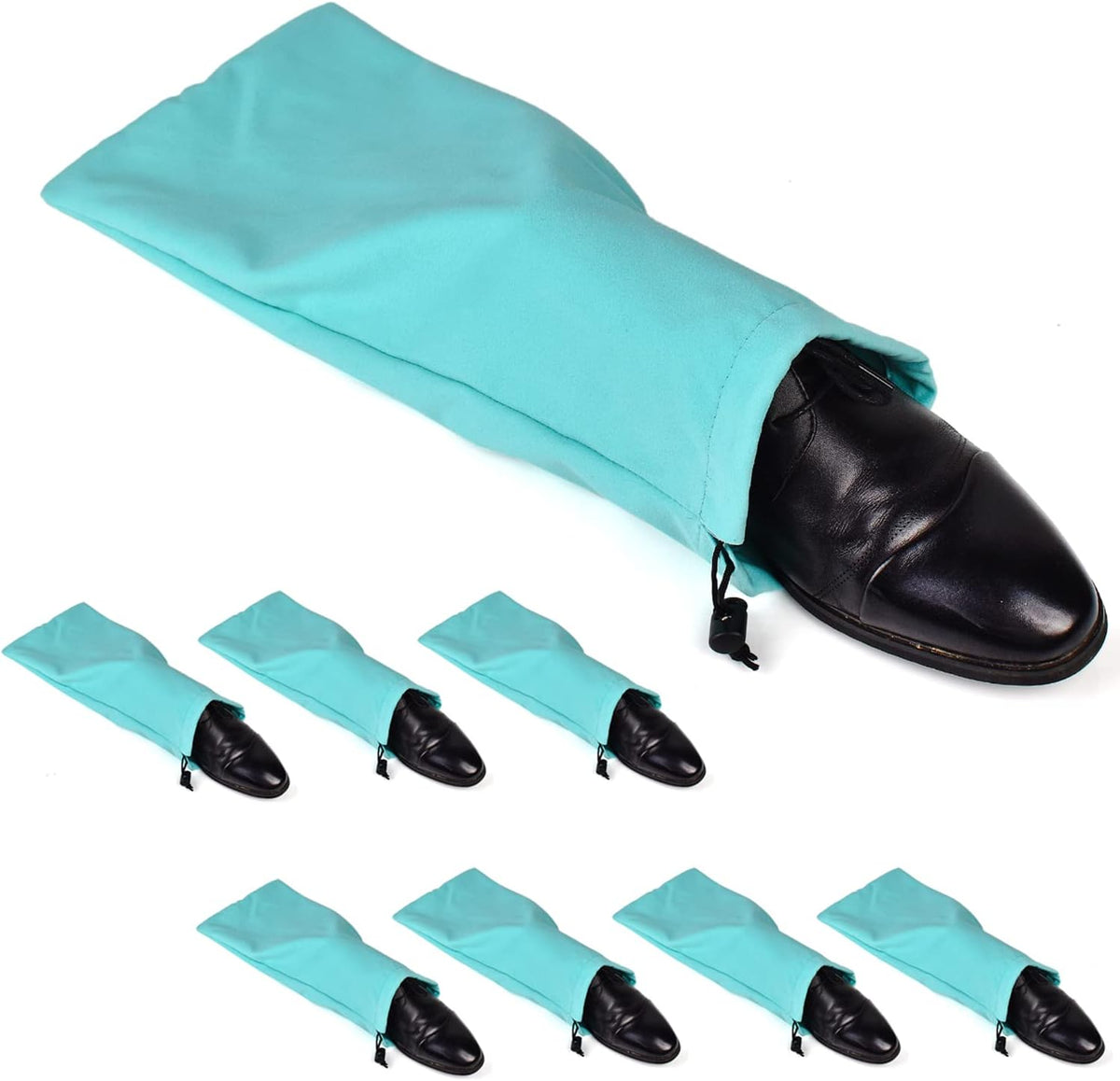 Shoe Storage Bags 100% Cotton with Drawstring for Men and Women for Travel Protecting and Storing Shoes