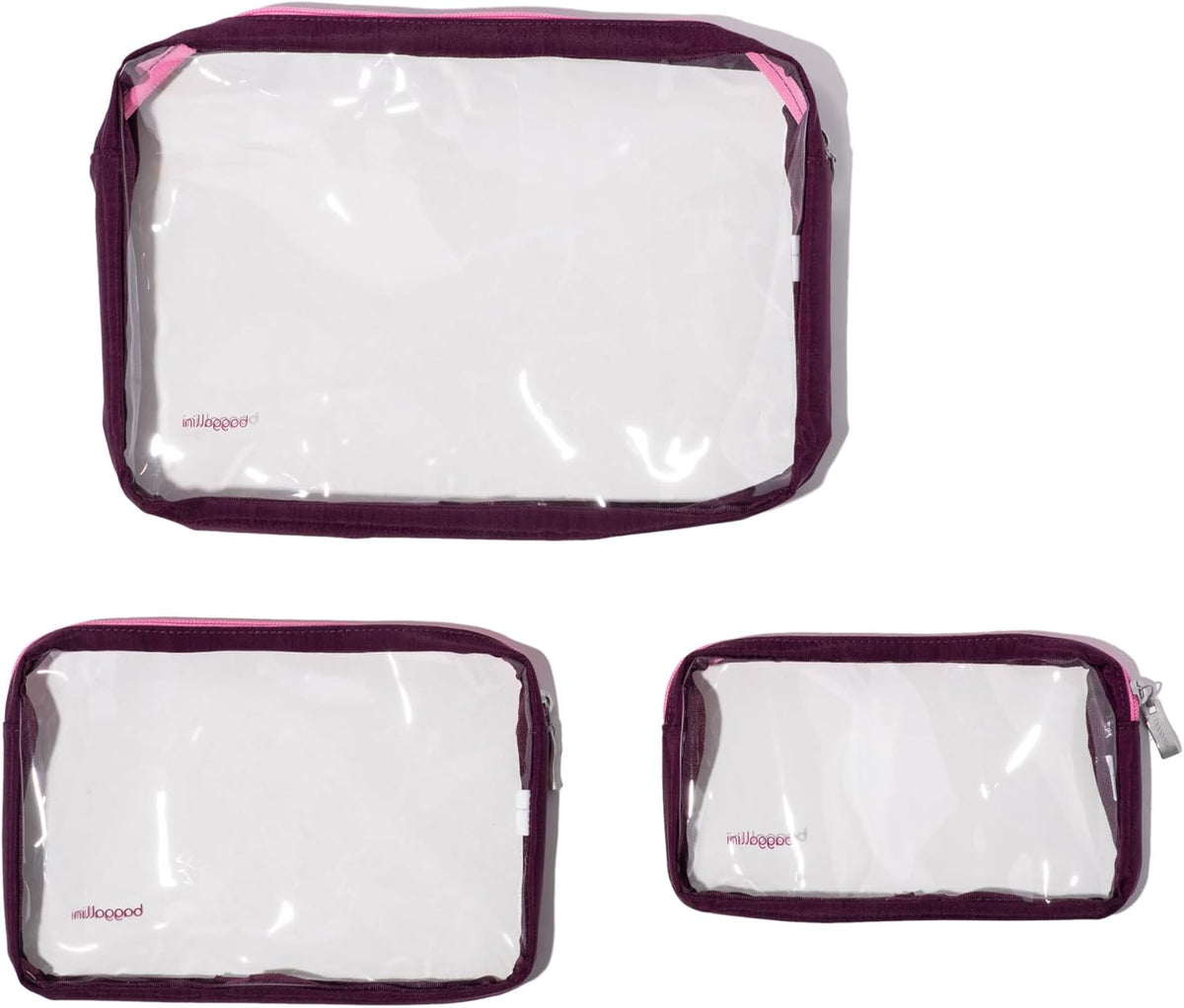 Clear Travel Pouches