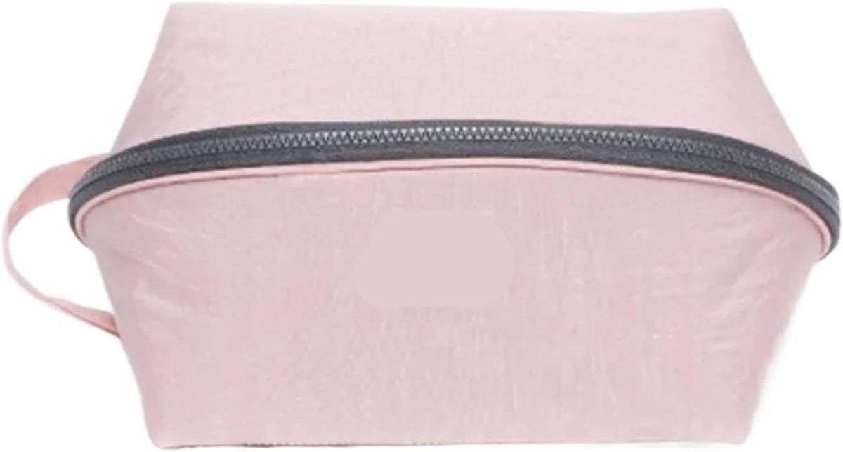 Travel Underwear Organizer Bag 1pc Underwear Storage Bag Portable Zipper Bras Organizer for Traveling Women's Lingerie & Accessories(Pink)
