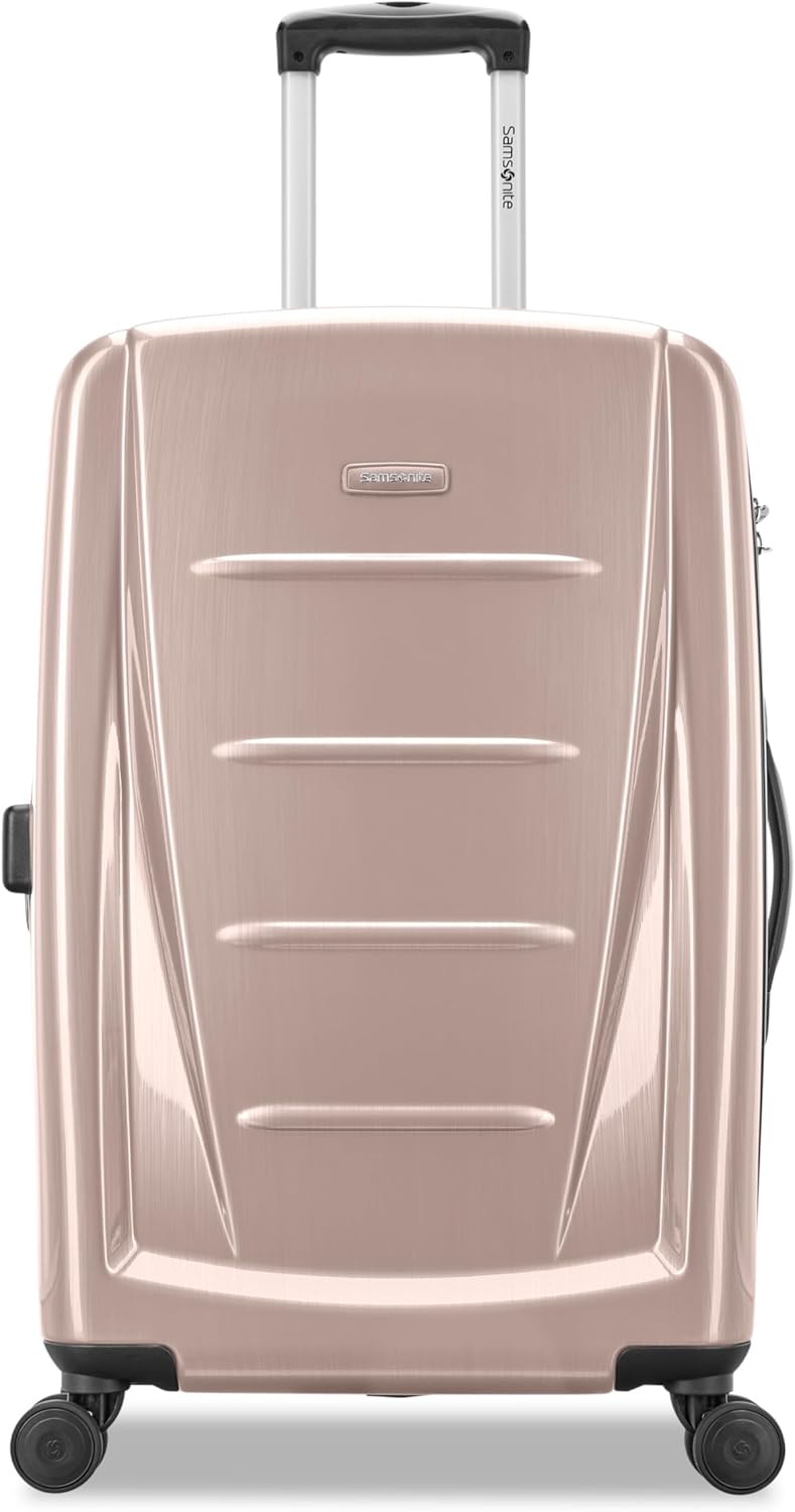 Winfield 2 Hardside Luggage with Spinner Wheels, Carry-On 20-Inch, Deep Blue