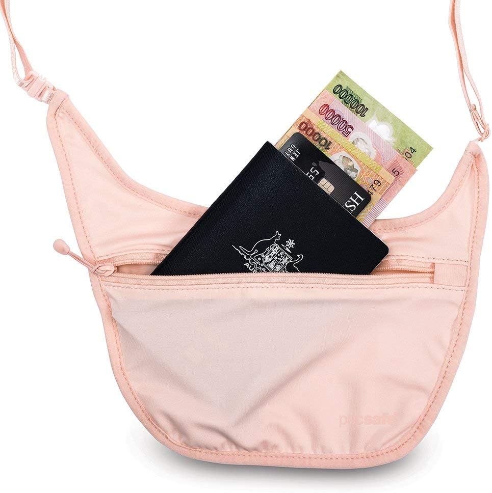 Coversafe S80 Anti-Theft Secret Body Pouch, Black