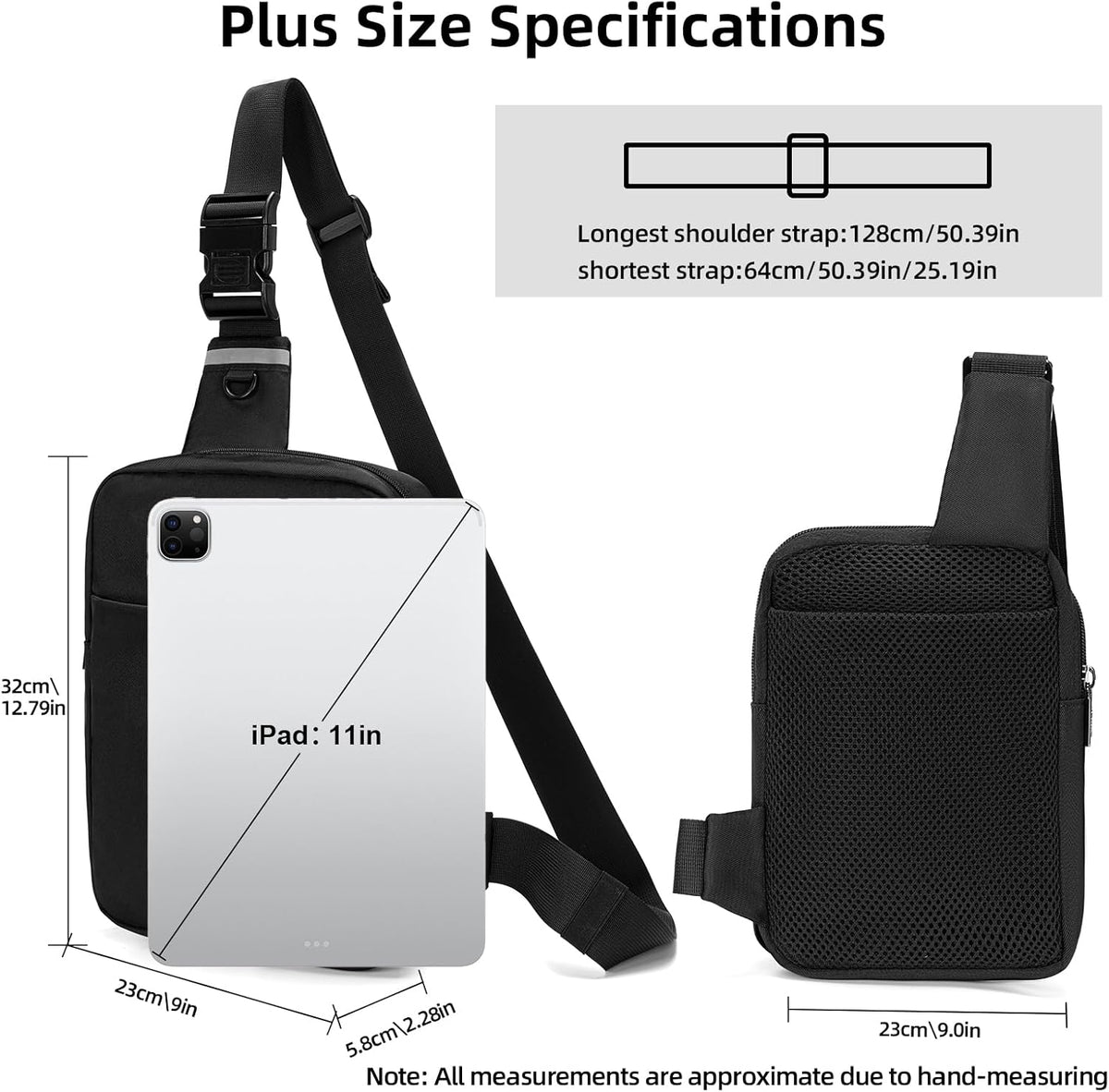 Sling Bag, RFID Anti-Theft Lightweight