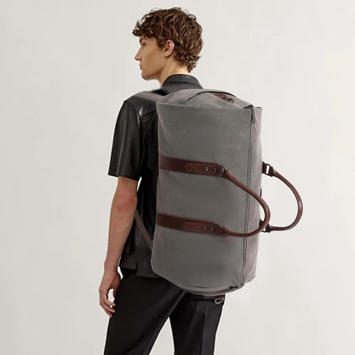 Convertible Travel Garment Bag,Carry on Garment Duffel Bag for Men Women - 2 in 1 Hanging Suitcase Suit Business Travel Bag