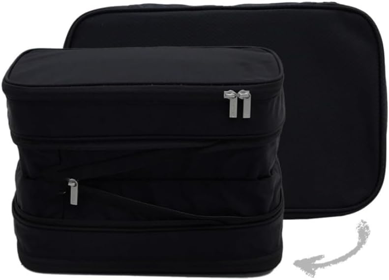 Medium Nylon Storage Bag – Quality, Stylish & Expandable Dual-Zipper Organizer, Tear-Resistant