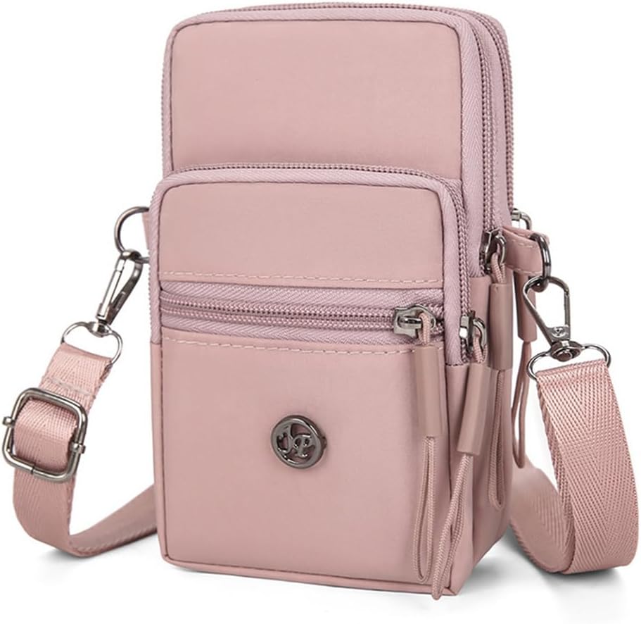 Small Crossbody Cell Phone Purse Wallet for Women Lightweight Handbags Mini Shoulder Bag with Adjustable Strap Cute