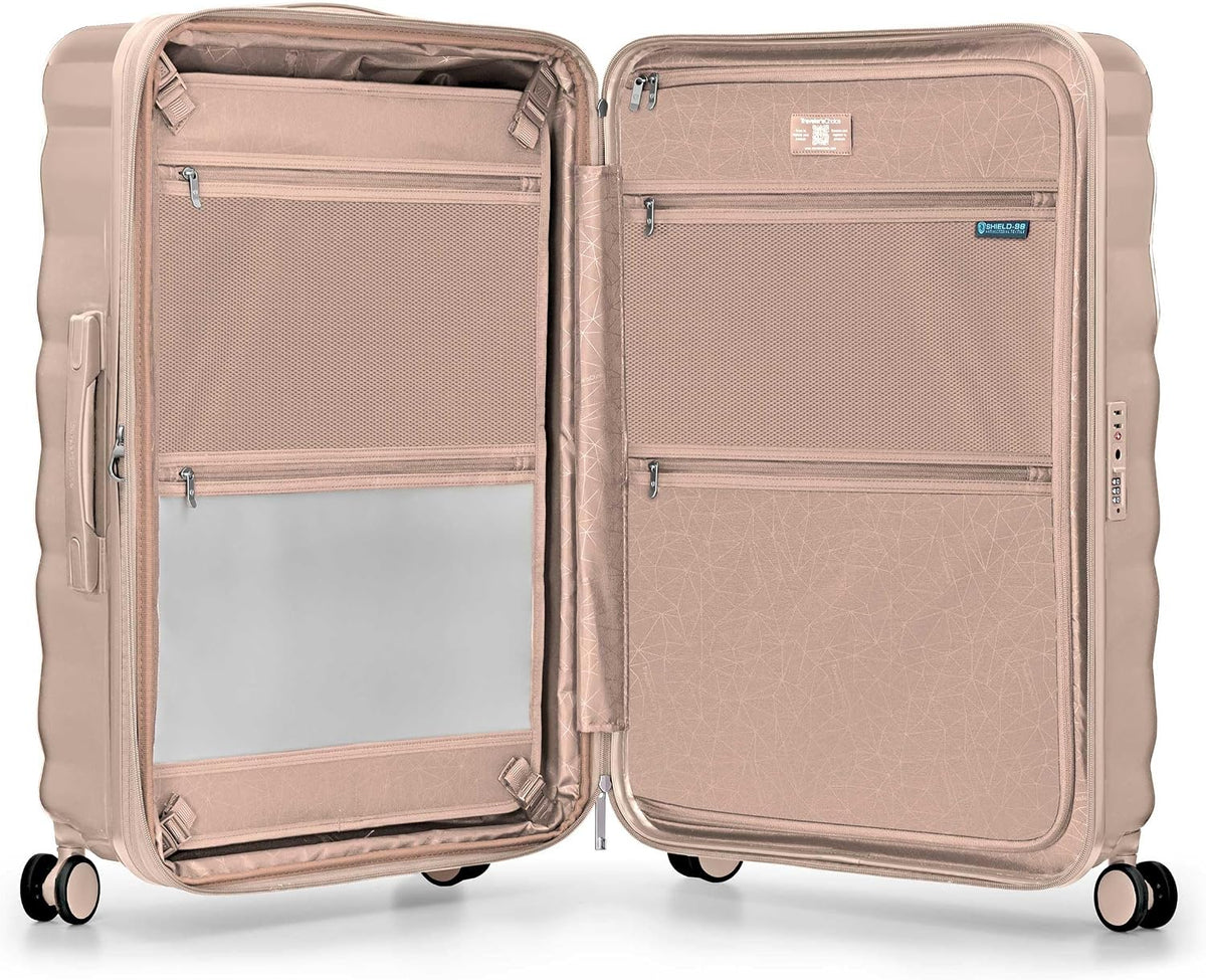Edinburgh II Hardside Spinner Luggage, TSA Lock, Blue, 21" Carry-on