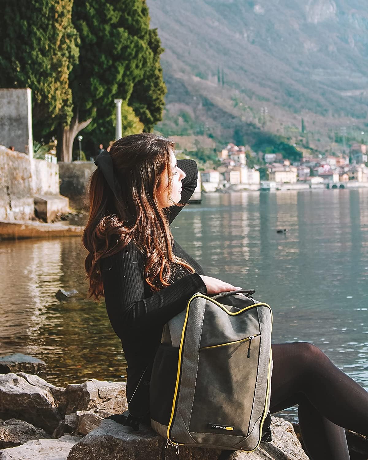 Mini Backpack Usable as Underseat Carry on Luggage and Laptop Backpack