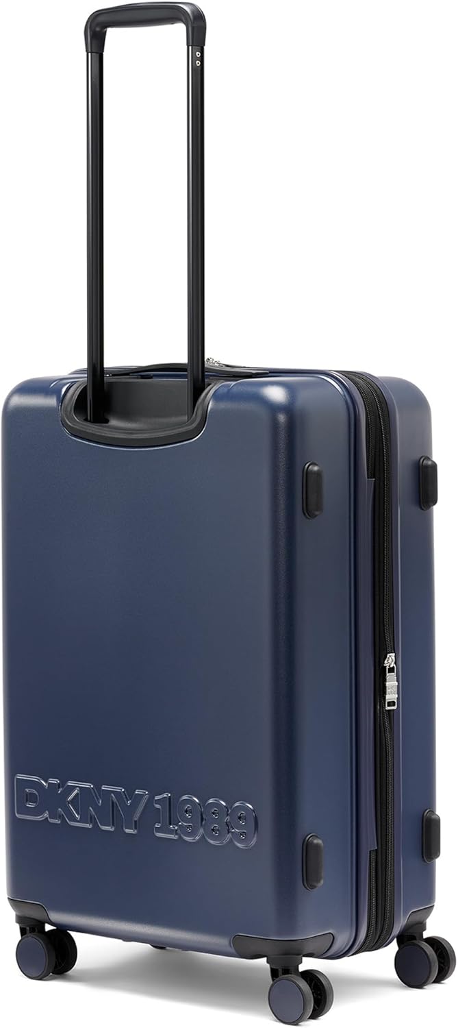 Amazon Exclusive On the Go 21" Hardshell Lightweight Expandable Carry-On Luggage with Spinner Wheels,Burgundy