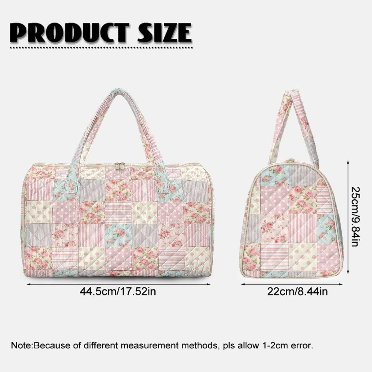 Butterfly Duffle Bag Travel Overnight Bag Waterproof Duffel Bags Quilted Garment Duffle Bags Travel Weekender Pouch for Backpacker