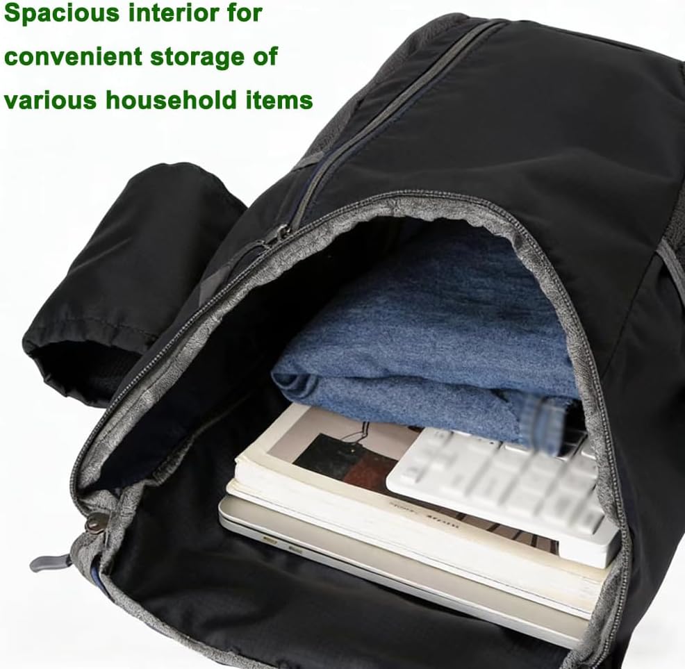 Foldable Daypack, Camping Small Backpack, Hiking Backpack Daypack, Lightweight Waterproof Travel Packable Rucksack for Men and Women