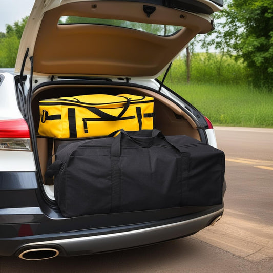 102L Extra Large Duffle Bag with Side Zipper, Heavy Duty 600D Waterproof Moving Bag for Travel & Camping, Foldable Cargo Luggage for Sports Gear with Lockable Zippers(102L)