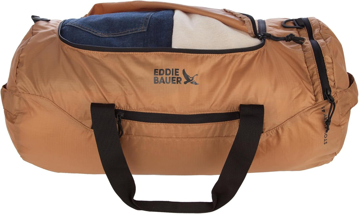 Stowaway Packable Duffel Bag | Travel | Foldable | Lightweight | Durable | Ripstop Polyester