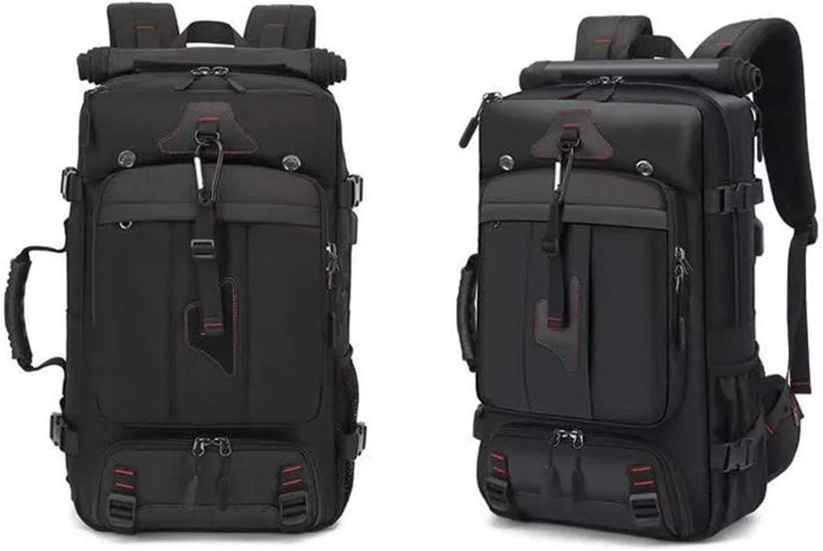 Compatible For Large Capacity Travel Backpack, Convertible Luggage Compartment With Independent Shoe Laptop