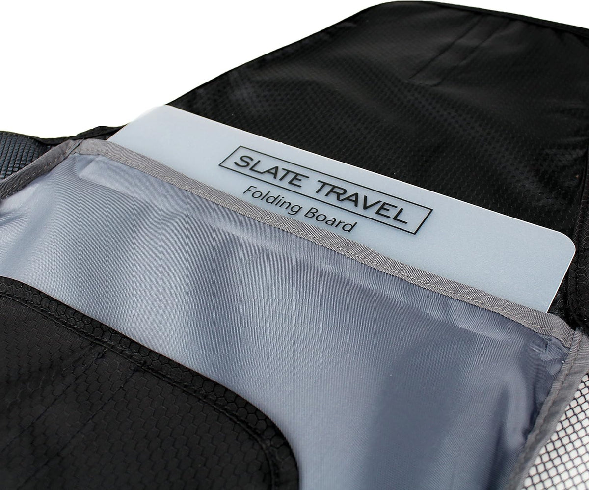 Slate Travel Garment Folder - 17" Packing Folder - Wrinkle Free Luggage Organizer