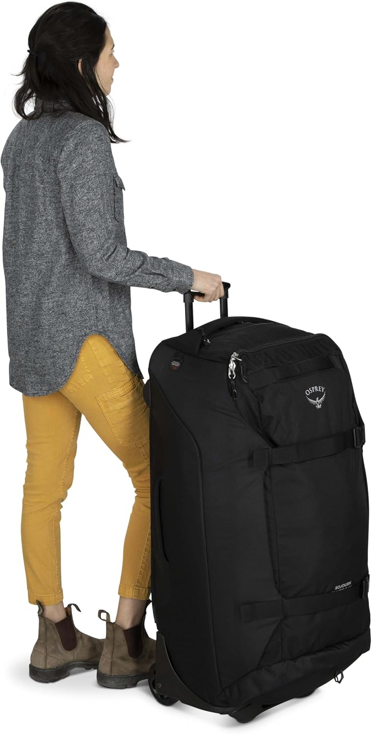 Sojourn Shuttle 36"/130L Wheeled Duffel Luggage, Black