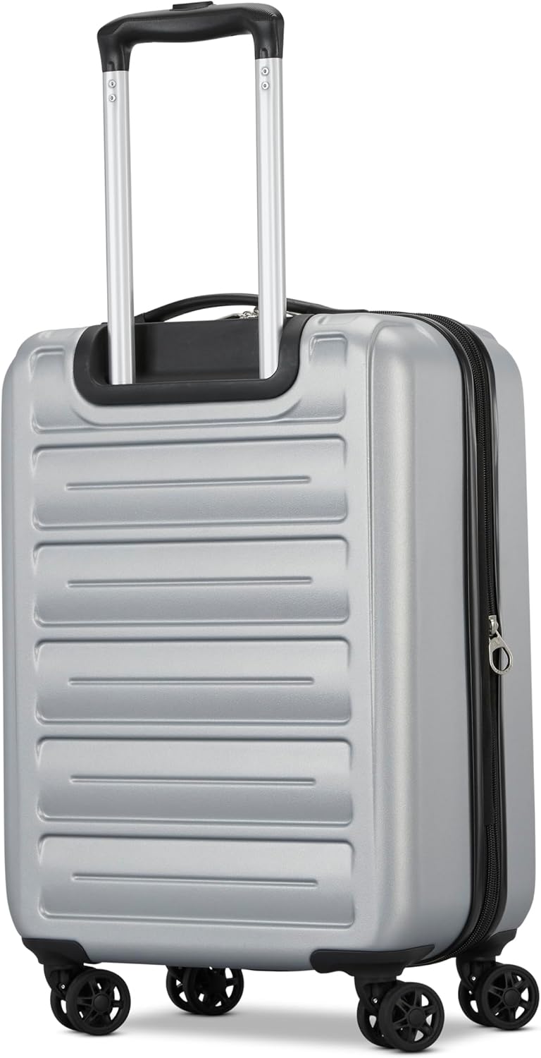 Westridge Hardside Luggage Set with Spinner Wheels, Holly Red, Carry-On