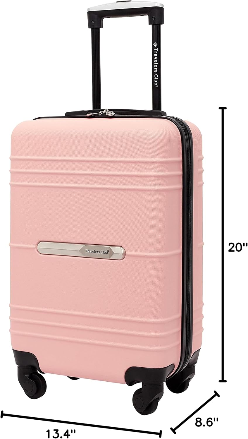 22" Richmond Spinner Carry-On Luggage, Bone