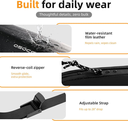 Water Resistant Sling Bag, Small | Crossbody Bag for Men Women