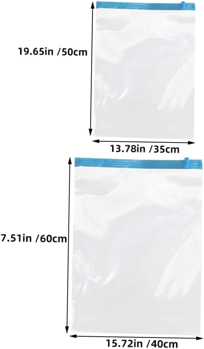 12pcs Travel Space Saver Bags Roll up Compression Bags Compact Travel Storage Moisture Packaging Pouches Easy to Identify