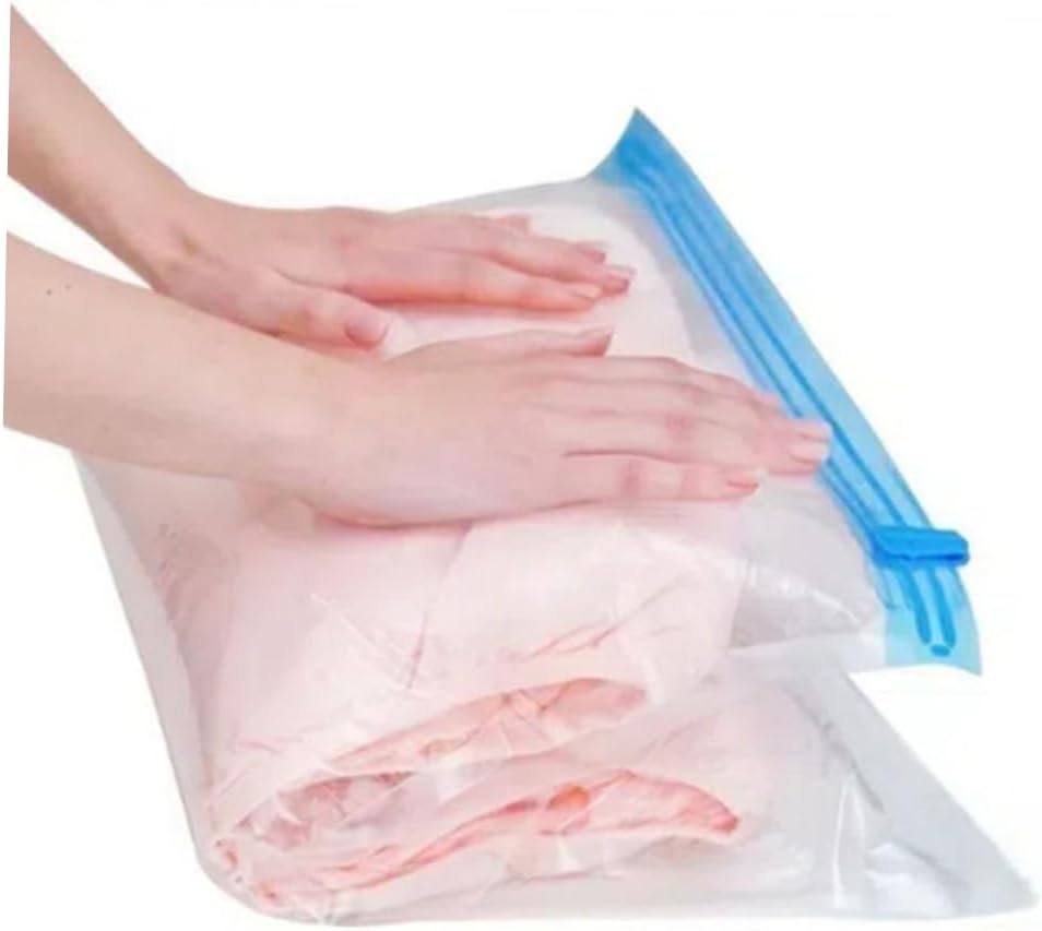 12pcs Travel Space Saver Bags Roll up Compression Bags Compact Travel Storage Moisture Packaging Pouches Easy to Identify