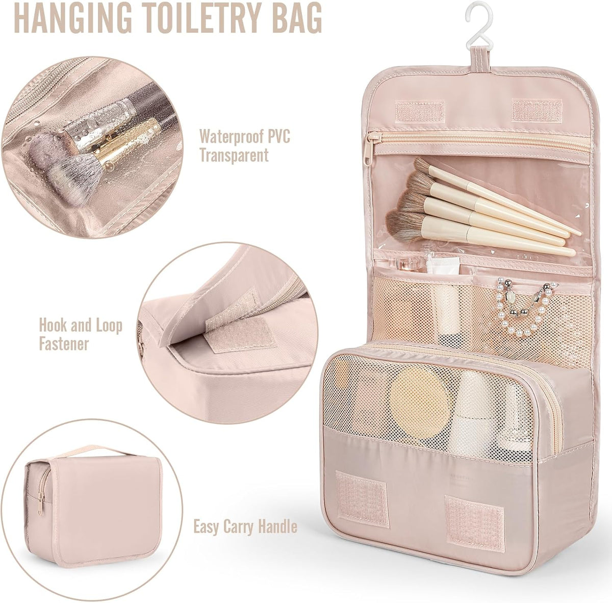 10 Set Packing Cubes for Travel Essentials, Suitcase Organizer Bags in 4 Sizes, Carry-On Luggage Accessories with Laundry Bag, Airplane Must Have with 99-Count Mesh Holes
