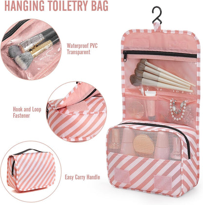 10 Set Packing Cubes for Travel Essentials, Suitcase Organizer Bags in 4 Sizes, Carry-On Luggage Accessories with Laundry Bag, Airplane Must Have with 99-Count Mesh Holes