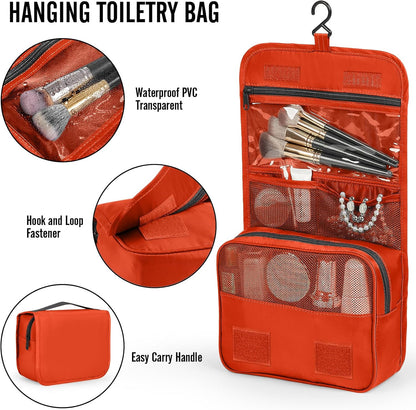 10 Set Packing Cubes for Travel Essentials, Suitcase Organizer Bags in 4 Sizes, Carry-On Luggage Accessories with Laundry Bag, Airplane Must Have with 99-Count Mesh Holes