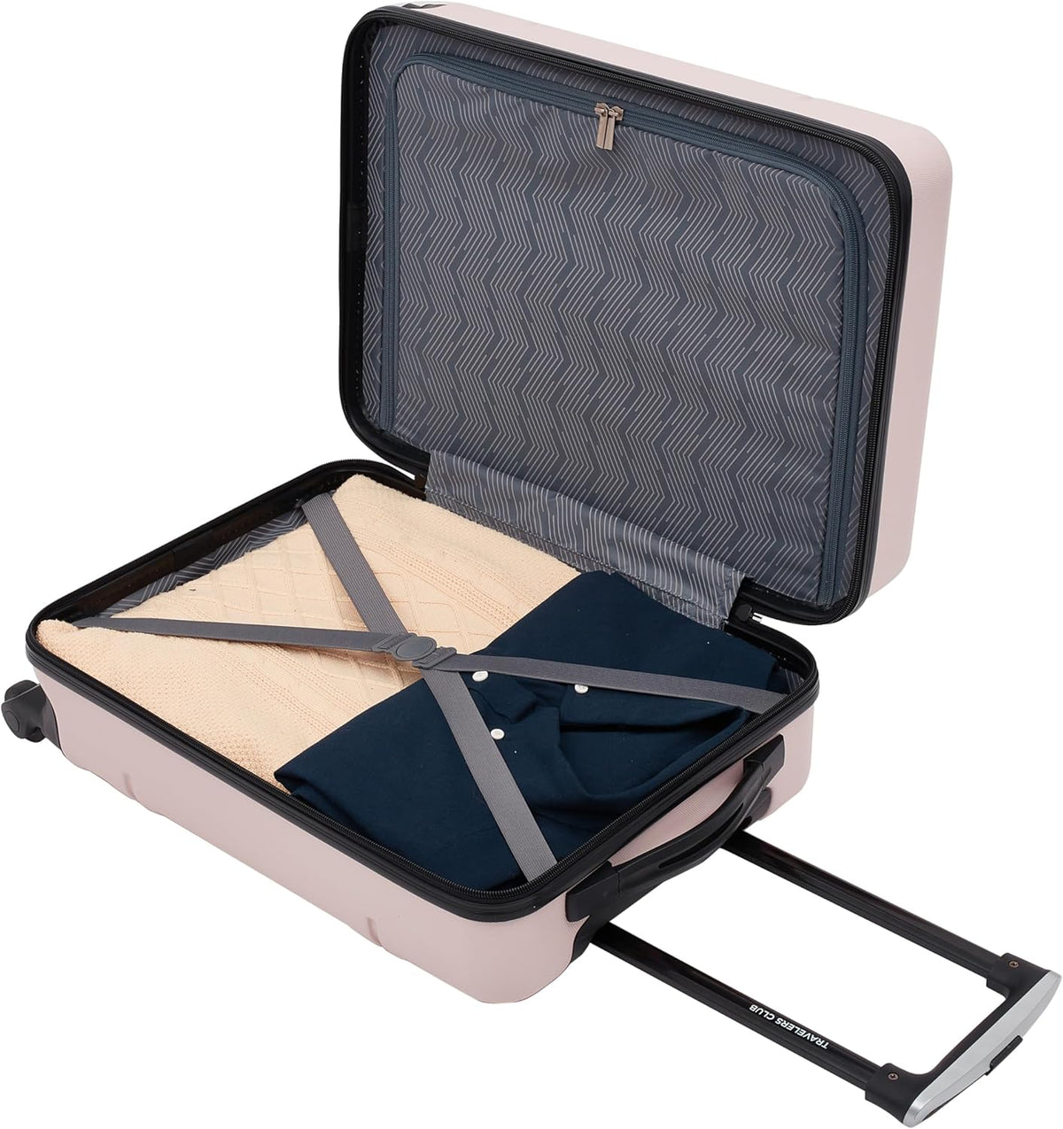 Skyline 22" Carry-On Spinner Luggage, Skyline Blue