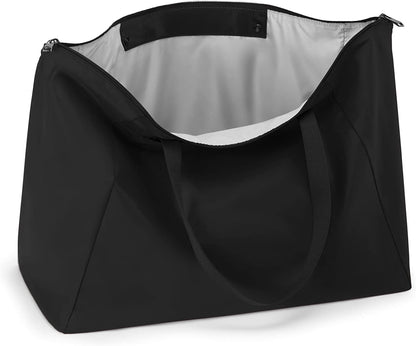 Just In Case Tote - Packable Travel Tote Bag for Women & Men - Carry Travel Accessories Easily