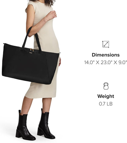 Just In Case Tote - Packable Travel Tote Bag for Women & Men - Carry Travel Accessories Easily