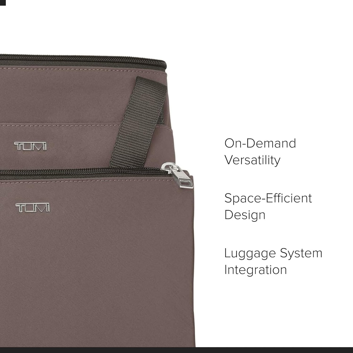 Just In Case Tote - Packable Travel Tote Bag for Women & Men - Carry Travel Accessories Easily