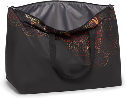 Just In Case Tote - Packable Travel Tote Bag for Women & Men - Carry Travel Accessories Easily