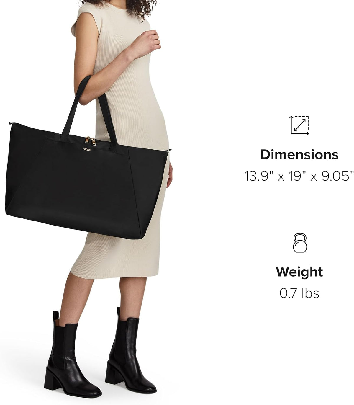 Just In Case Tote - Packable Travel Tote Bag for Women & Men - Carry Travel Accessories Easily