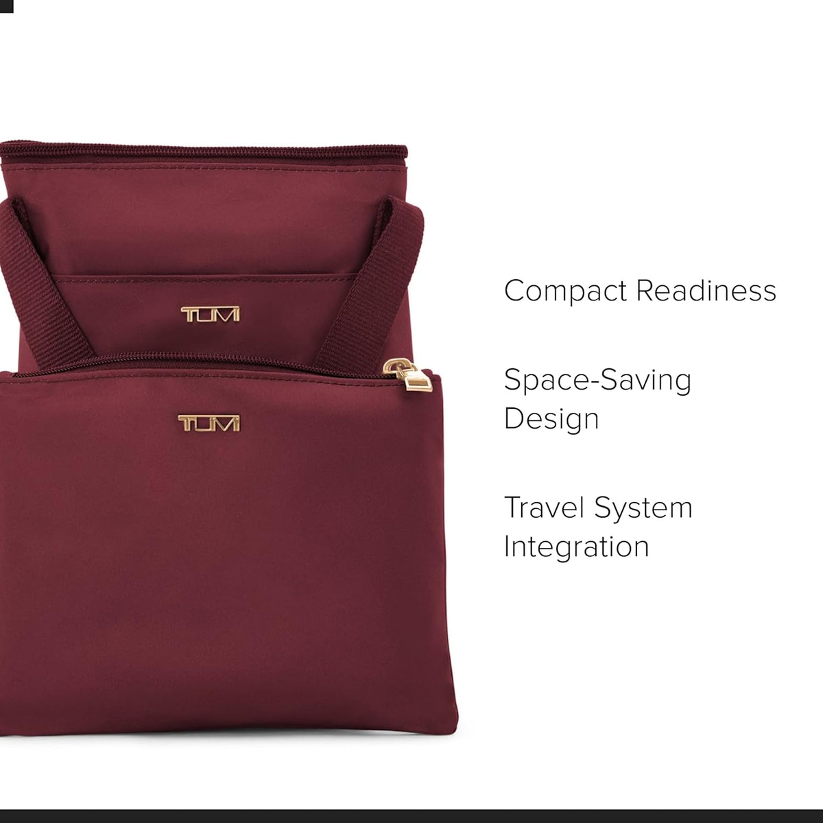 Just In Case Tote - Packable Travel Tote Bag for Women & Men - Carry Travel Accessories Easily