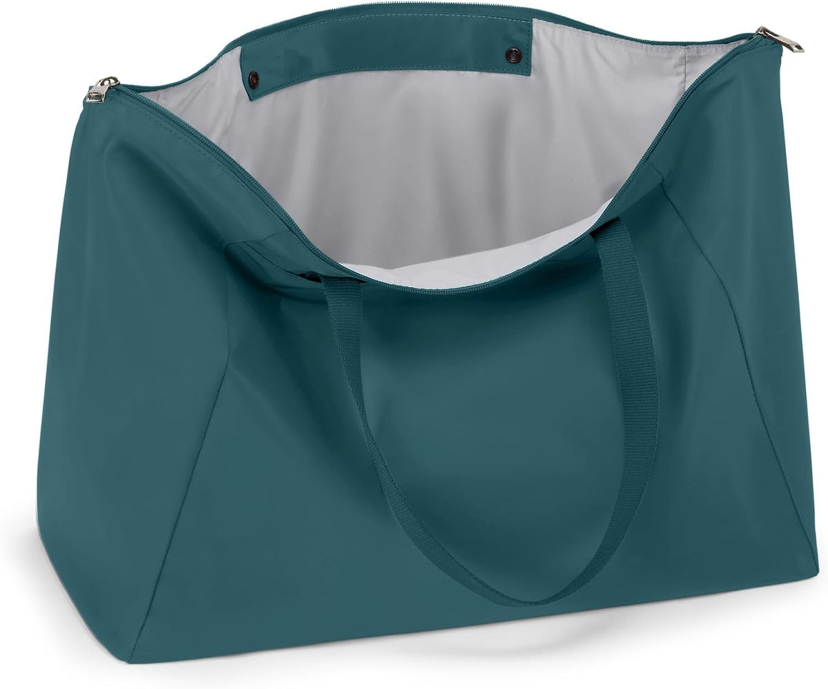 Just In Case Tote - Packable Travel Tote Bag for Women & Men - Carry Travel Accessories Easily