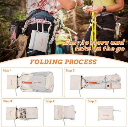 20L Small Hiking Backpack for Men Women Foldable Packable Back Pack Ultralight Hiking Daypack for Travel Camping Outdoor, Beige