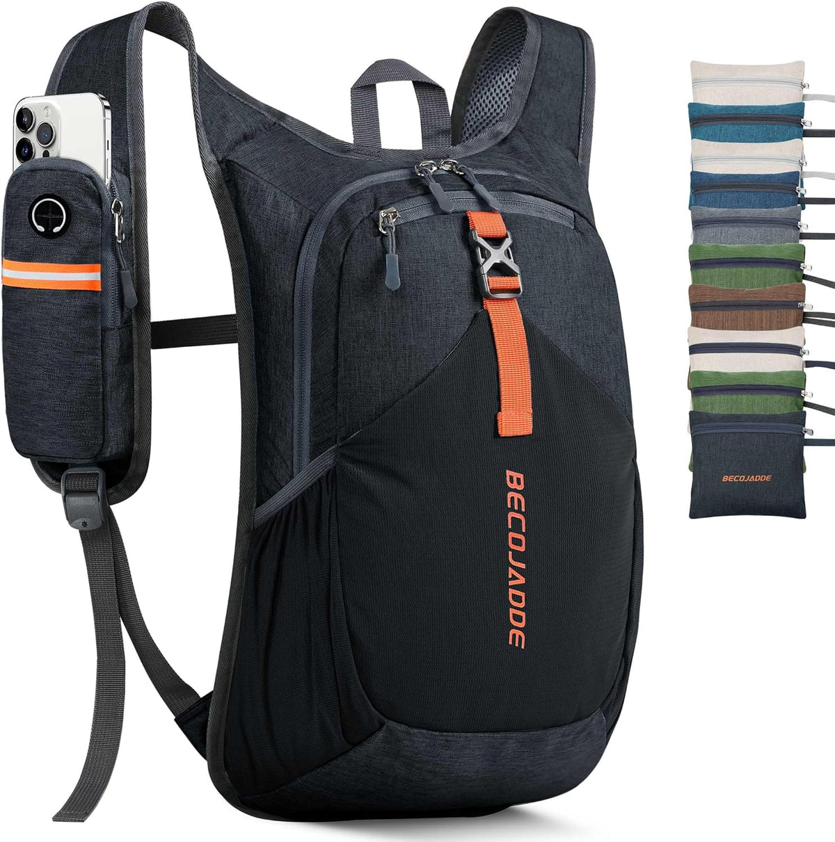 20L Small Hiking Backpack for Men Women Foldable Packable Back Pack Ultralight Hiking Daypack for Travel Camping Outdoor, Beige