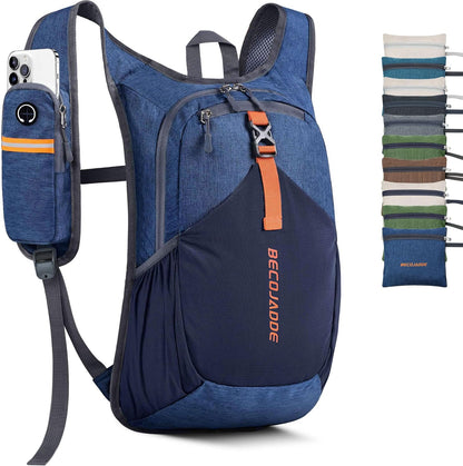 20L Small Hiking Backpack for Men Women Foldable Packable Back Pack Ultralight Hiking Daypack for Travel Camping Outdoor, Beige