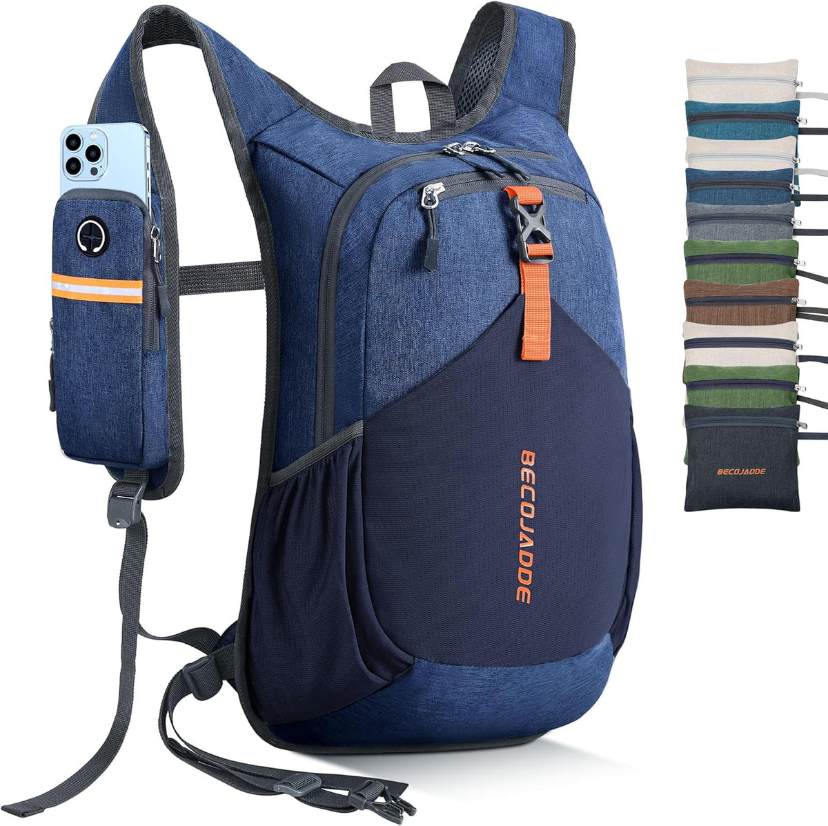 20L Small Hiking Backpack for Men Women Foldable Packable Back Pack Ultralight Hiking Daypack for Travel Camping Outdoor, Beige
