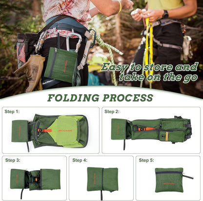 20L Small Hiking Backpack for Men Women Foldable Packable Back Pack Ultralight Hiking Daypack for Travel Camping Outdoor, Beige