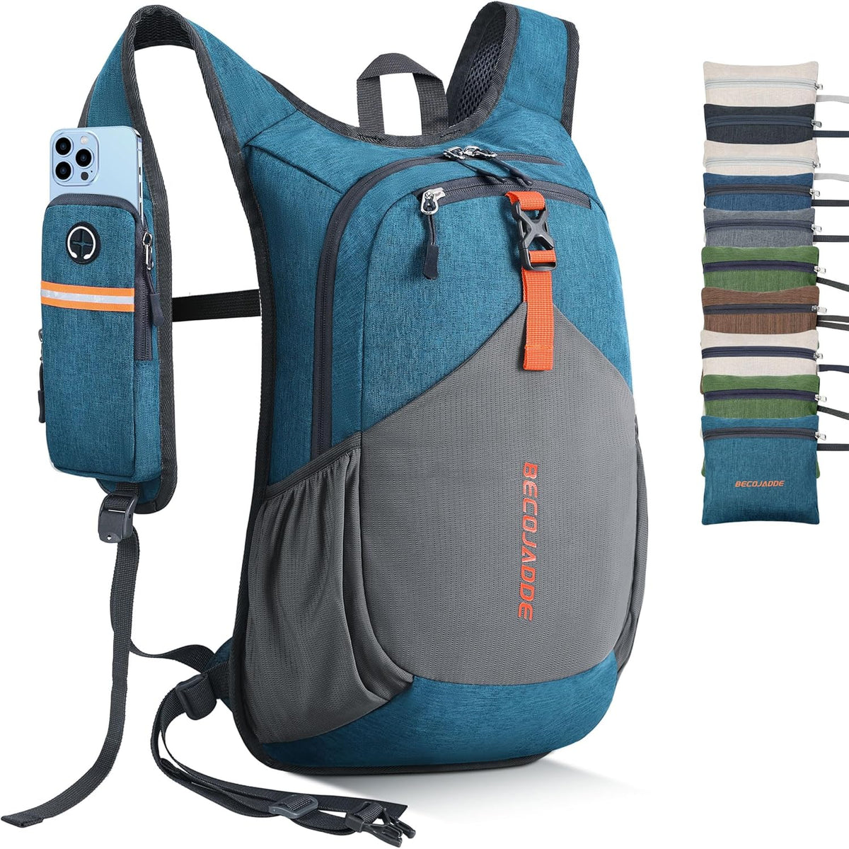 20L Small Hiking Backpack for Men Women Foldable Packable Back Pack Ultralight Hiking Daypack for Travel Camping Outdoor, Beige